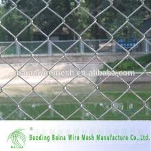 Custom Low Carbon Steel Zinc Coating Chain Link Wire Mesh Parede de recreio